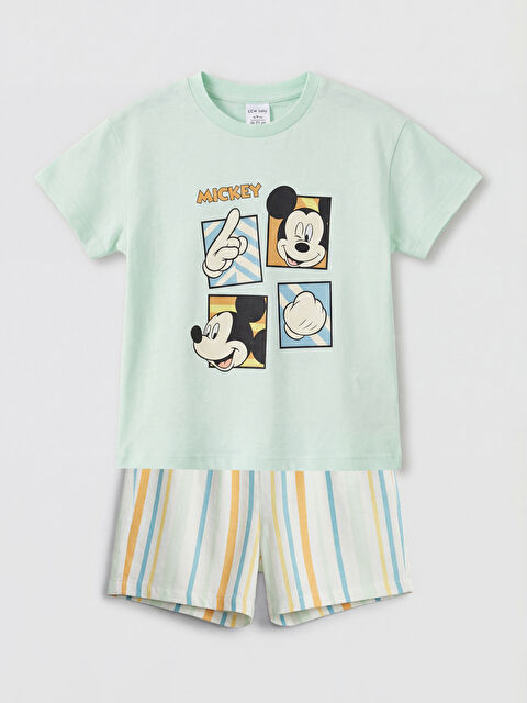 LCW baby Mickey Mouse Baskılı Erkek Bebek Takım