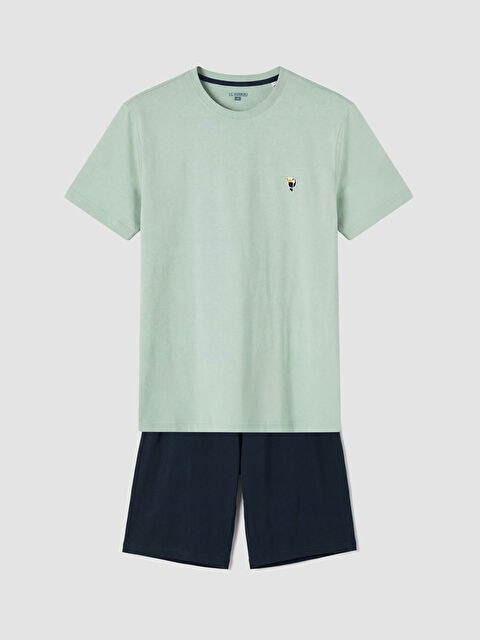 LC WAIKIKI Standart Kalıp Erkek Şortlu Pijama Takımı