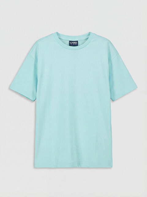 LC WAIKIKI Bisiklet Yaka Kısa Kollu Kız Çocuk Tişört - S6GP74Z4-ZV0