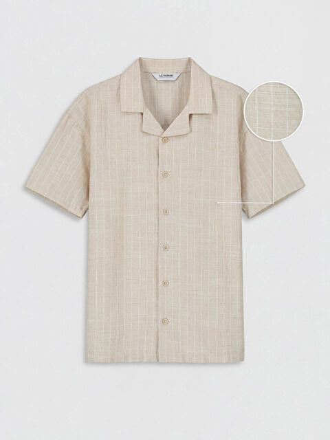 LCW Kids Resort Yaka Ekose Erkek Çocuk Gömlek