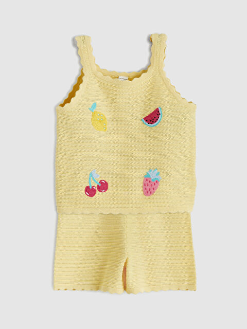 LCW baby Girl YELLOW Set