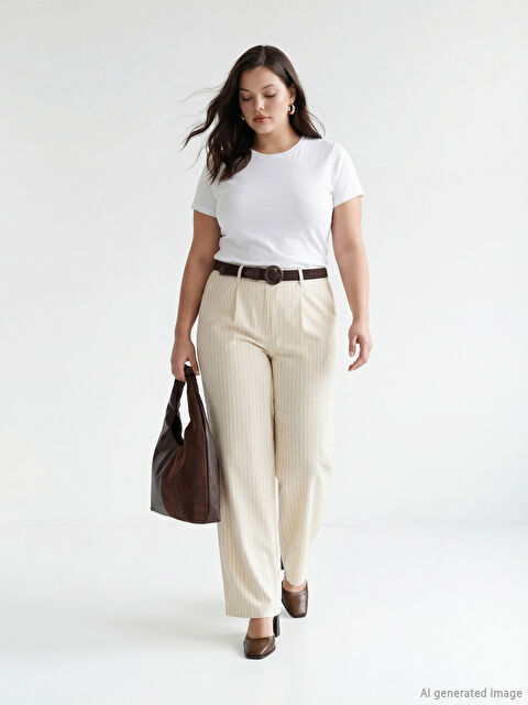 LCW Vision Woman BROWN Trousers