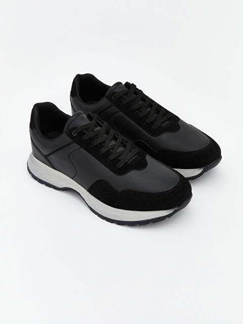 KOOR Deri Görünümlü Erkek Spor Ayakkabı - S6GR06Z8-HUC