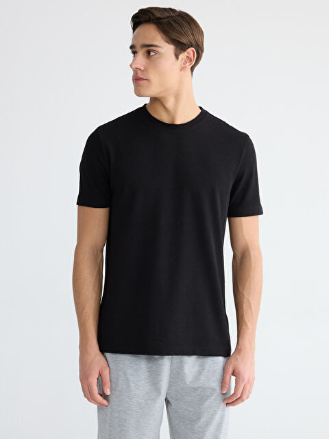 LCW ECO Standart Kalıp Erkek Pijama Alt Şort - S6GR34Z8-LAK