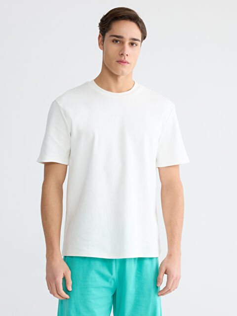 LCW ECO Standart Kalıp Erkek Pijama Alt Şort - S6GR34Z8-YXL