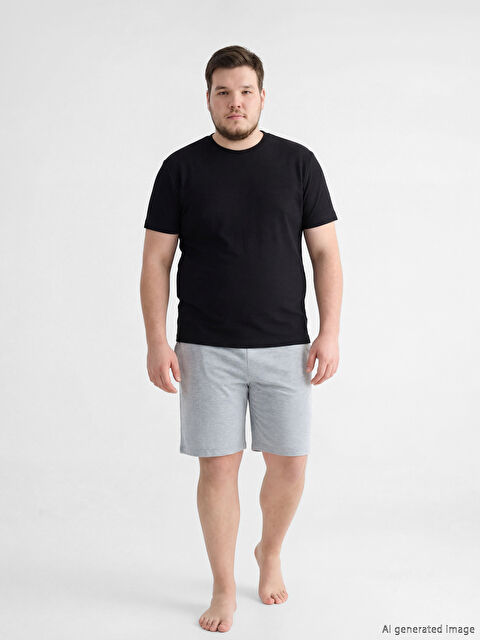 LC WAIKIKI Standart Kalıp Erkek Pijama Alt Şort - S6GR34Z8-LAK