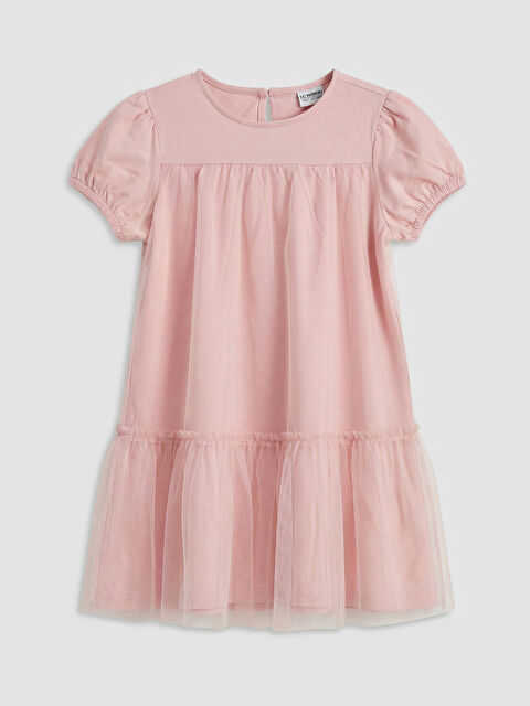 LCW Kids Girl PINK Dress - S6GR65Z4-FHR