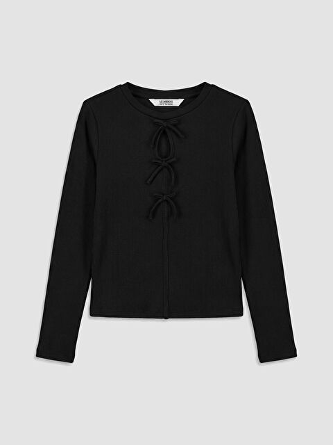 LCW Kids Girl BLACK T-Shirt