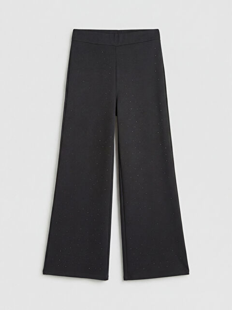 LCW Modest Beli Lastikli Taşlı Kadın Eşofman Altı	 - S6GS90Z8-R4Q