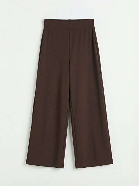 LCW Modest Beli Lastikli Geniş Paça Kadın Pantolon - S6GU17Z8-DJ7