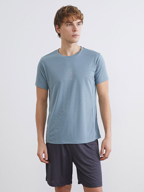 LCW ECO Bisiklet Yaka Erkek Spor Tişört - S6GU53Z8-GQT