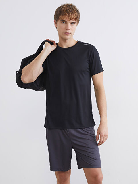 LCW ECO Bisiklet Yaka Erkek Spor Tişört - S6GU62Z8-CVL