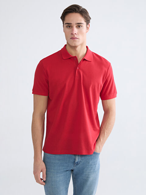 LCW ECO Polo Yaka  Pike Erkek Tişört - S6GU63Z8-J4N