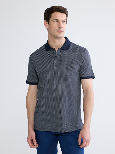 LCW ECO Polo Yaka Pike Erkek Tişört - S6GU68Z8-CRP