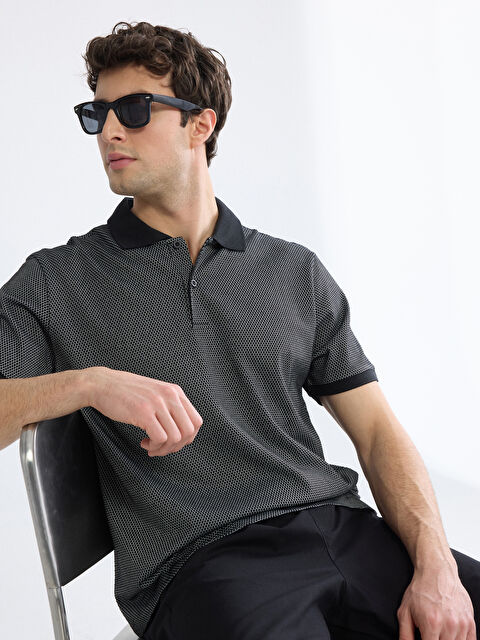 LCW ECO Polo Yaka Pike Erkek Tişört - S6GU68Z8-CVL