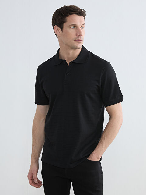 LCW ECO Polo Yaka Pike Erkek Tişört - S6GU69Z8-CVL