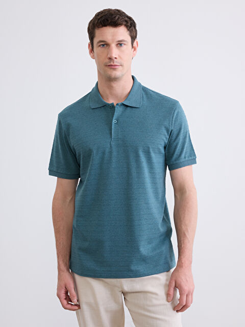 LCW ECO Polo Yaka Pike Erkek Tişört - S6GU69Z8-ZNU