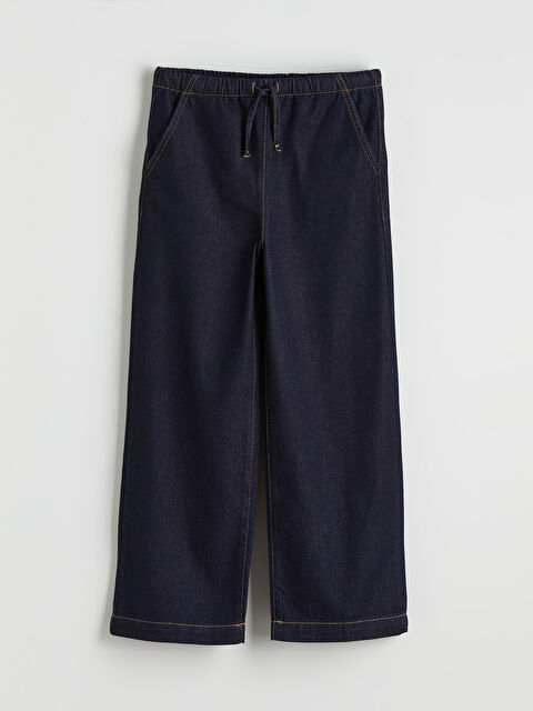 LCW Kids Wideleg Kız Çocuk Jean Pantolon - S6GV38Z4-309