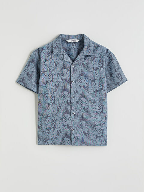 LCW ECO Desenli Erkek Çocuk Gömlek - S6H115Z4-LQQ