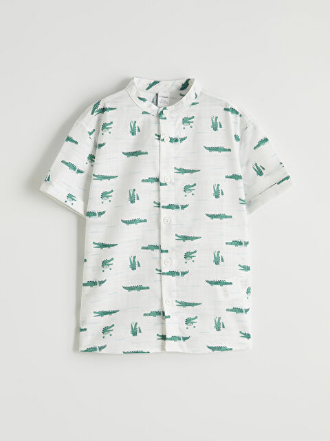 LCW ECO Baby Boy WHITE Shirt - S6H173Z1-LU7