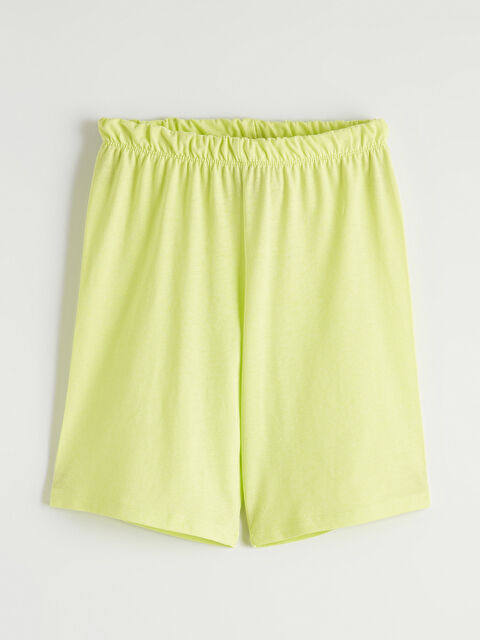 LCW ECO Bisiklet Yaka Erkek Çocuk Şortlu Pijama Takımı - S6H184Z4-J5E