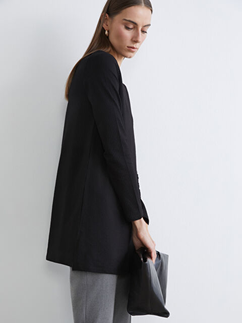 LCW ECO Bisiklet Yaka Fitilli Kadın Tunik - S6H205Z8-UX8