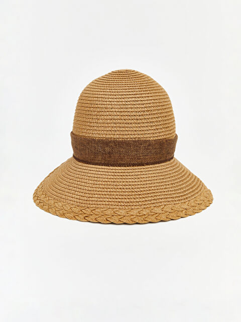 LCW ACCESSORIES Kadın Hasır Bucket Şapka