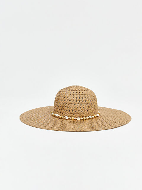 LCW ACCESSORIES Kadın Hasır Şapka - S6H251Z8-LV0