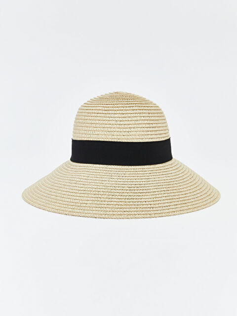 LCW ACCESSORIES Woman BEIGE Straw Hat - S6H253Z8-FF5