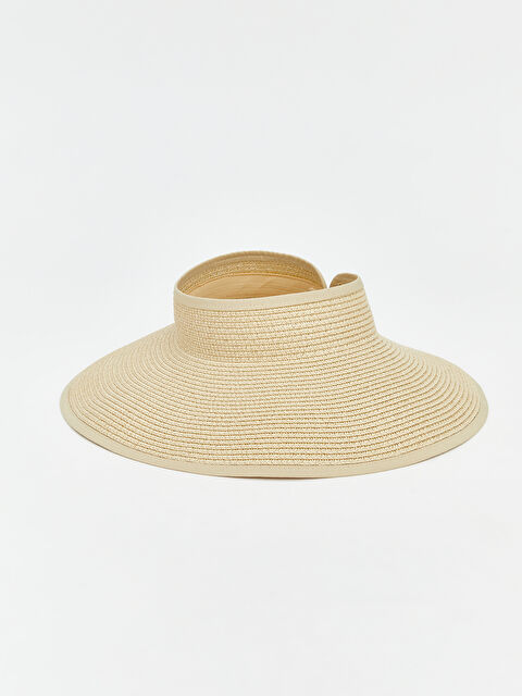 LCW ACCESSORIES Kadın Hasır Fötr Şapka  - S6H260Z8-FF5