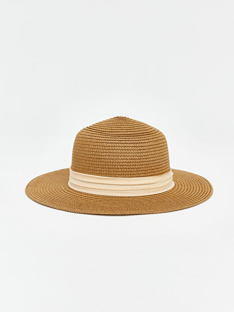 LCW ACCESSORIES Женщины Бежевый Фетровая шляпа