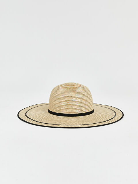 LCW ACCESSORIES Kadın Hasır Fötr Şapka - S6H279Z8-FF5