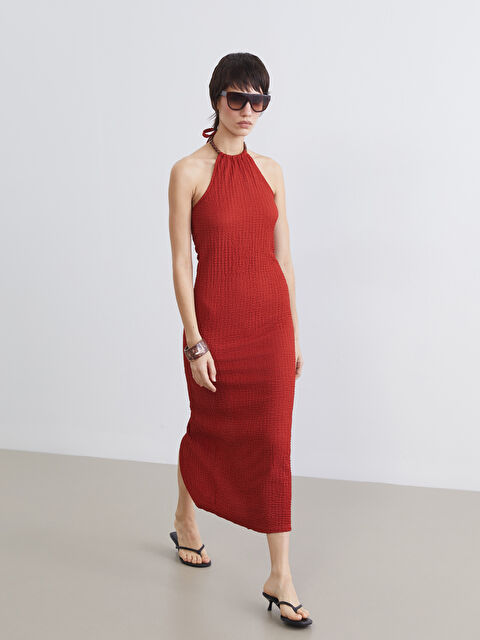 LCW Vision Rochie PORTOCALIU Femeie