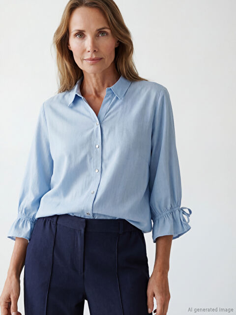 LCW Grace Woman BLUE Shirt