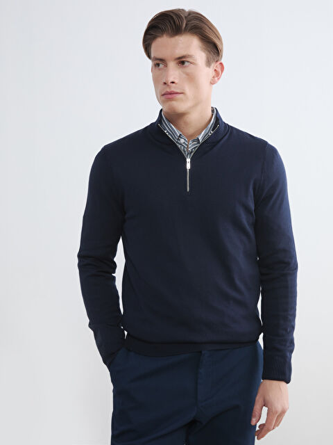 SOUTHBLUE Dik Yaka Erkek Triko Kazak - S6H294Z8-RFH