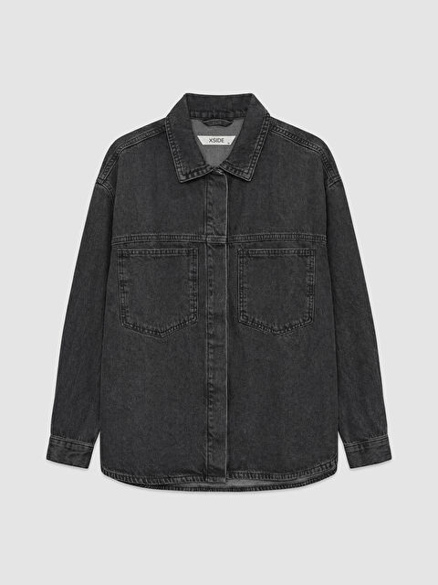 XSIDE Chemise en jean GRIS Femme