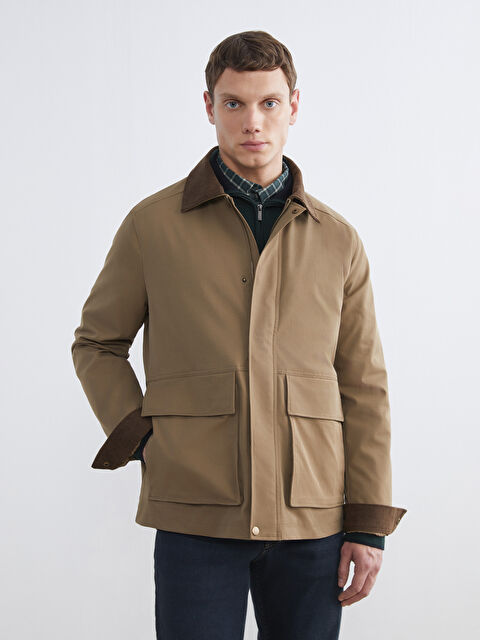 LCWAIKIKI Classic Ерлер қоңыр Күртке