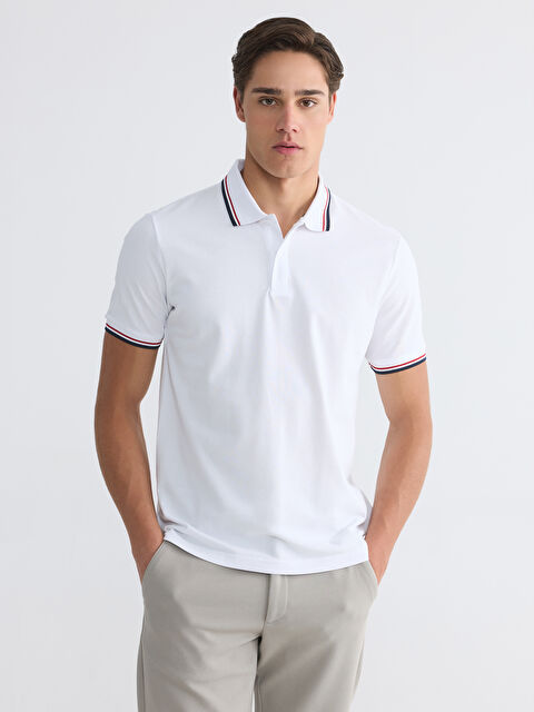 LCWAIKIKI Classic Polo Yaka Pike Erkek Tişört