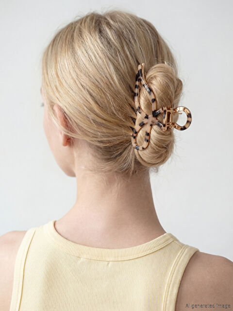 LCW ACCESSORIES Fiyonk Figürlü Kadın Mandal Toka  - S6H568Z8-M0T