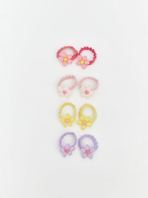 LCW ACCESSORIES Çiçek Figürlü Kız Çocuk Toka Seti 8'li - S6H570Z4-M0T