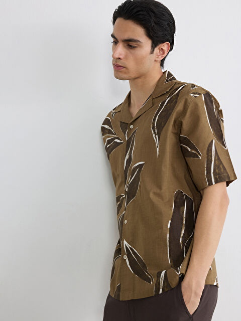 LCW Vision Άνδρας ΚΑΦΕ Πουκάμισο - S6H575Z8-LQY