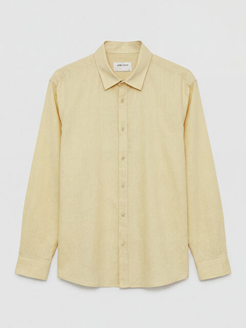 LCW Vision Standart Kalıp Erkek Dokulu Gömlek - S6H584Z8-1TJ