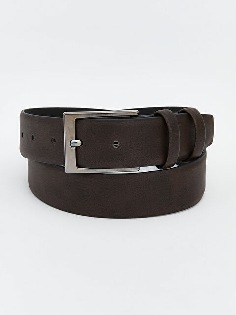 LCW ACCESSORIES Deri Görünümlü Erkek Kemer - S6H657Z8-D2N