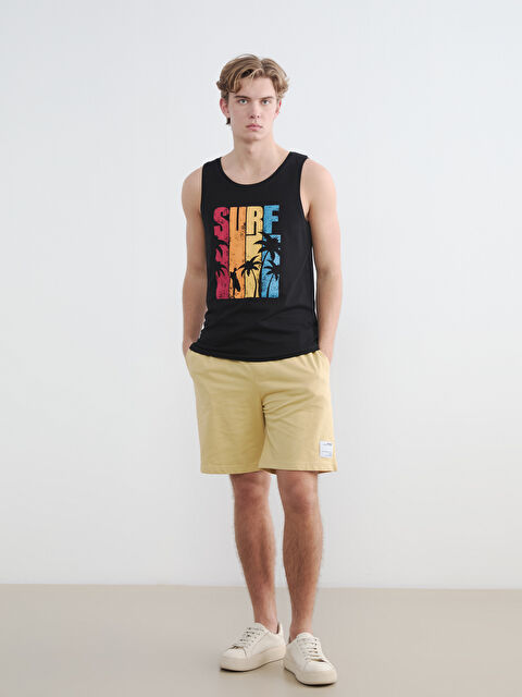 XSIDE قصة عادية شورت رجالي من خيطين - S6H701Z8-24Y