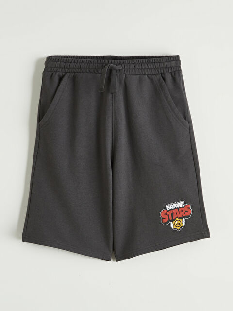 LCW Kids Brawl Stars Baskılı Erkek Çocuk Şort - S6H722Z4-R4Q