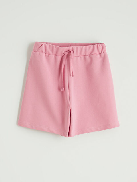 LCW ECO Beli Lastikli Kız Çocuk Şort - S6H754Z4-Z1C