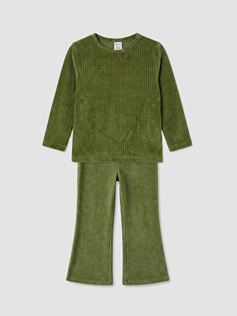 LC WAIKIKI Djevojka ZELENA Komplet