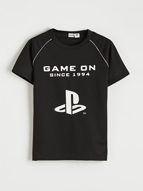 LCW Kids Erkek Çocuk PlayStation Baskılı Tişört