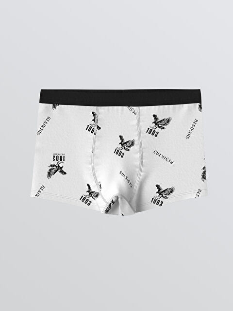 LCW Kids Erkek Çocuk Beşiktaş Baskılı Boxer