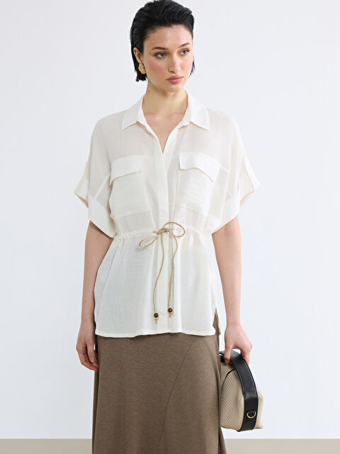 LCW Vision Woman ECRU Shirt